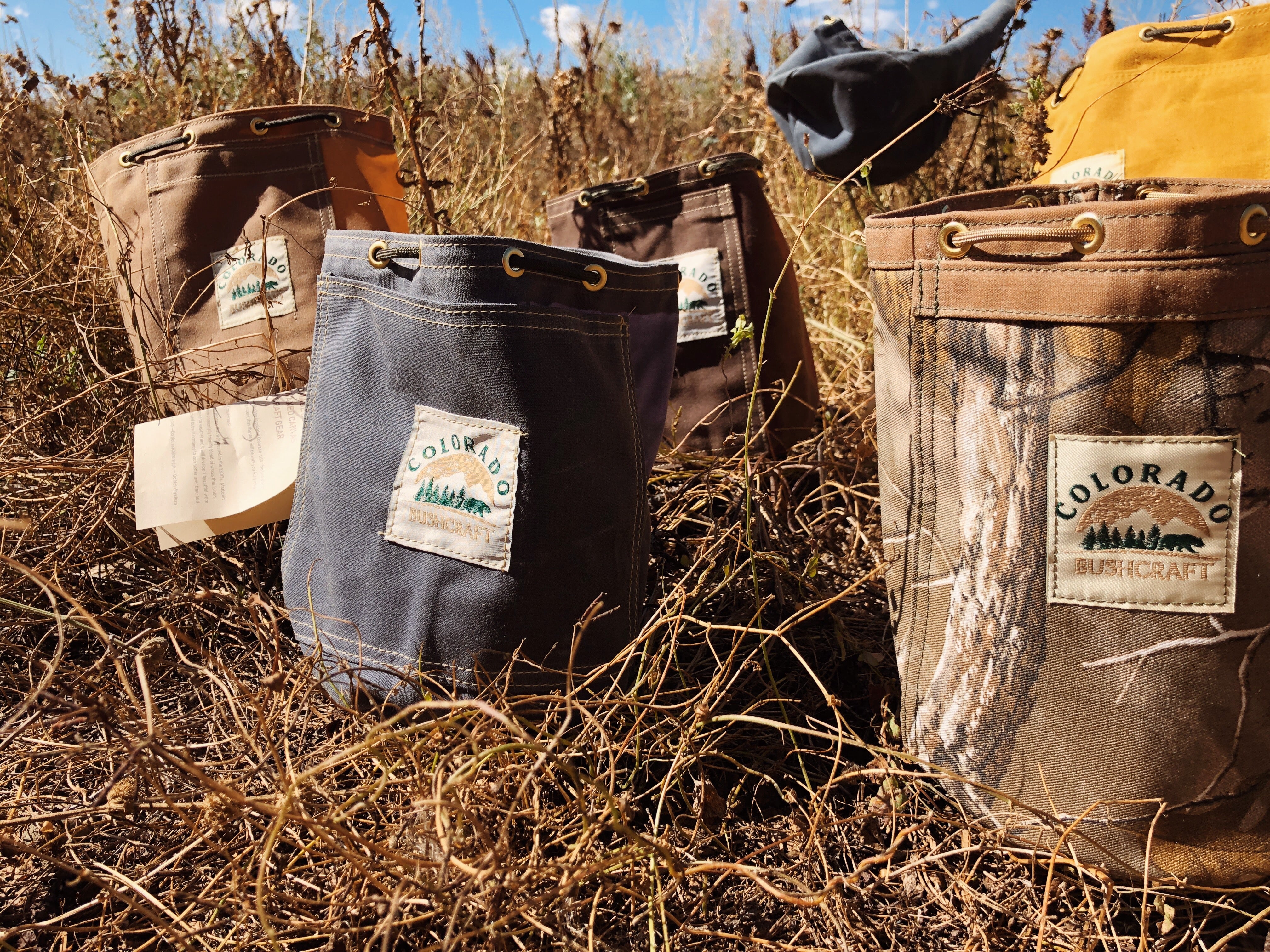 Coal Creek Bucket Bags – Colorado Bushcraft