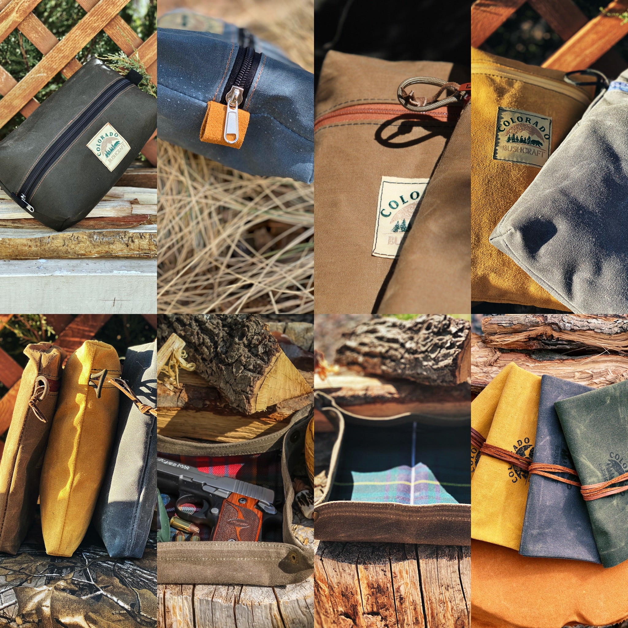 Bushcraft Ditty Bags, Pouches, tool rolls, and Organizers – Colorado  Bushcraft