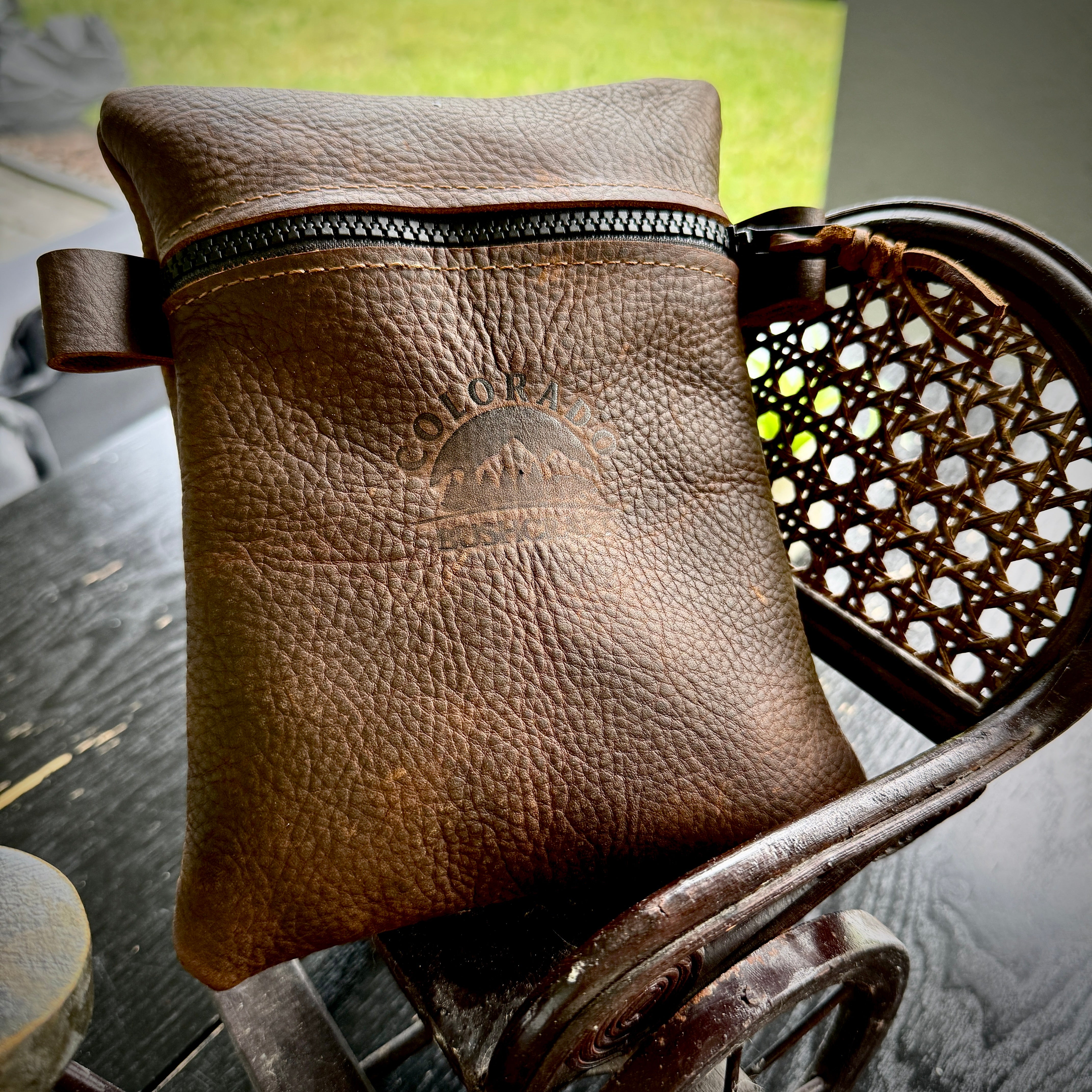 Kodiak Leather Traditional Medium EDC Pouch Bushcraft Survival
