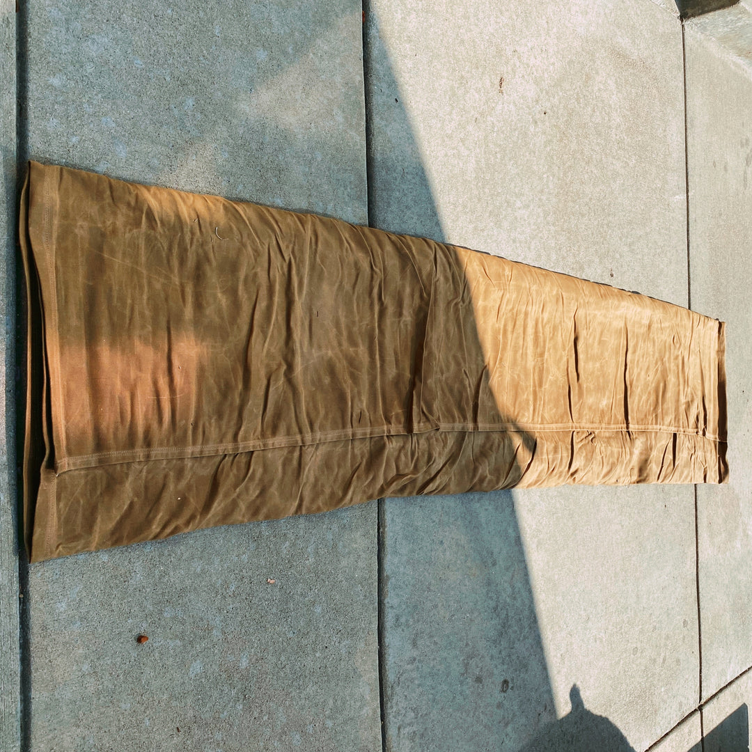 Large Waxed Canvas Cowboy Bedroll W/ Wool Blanket (CUSTOM)