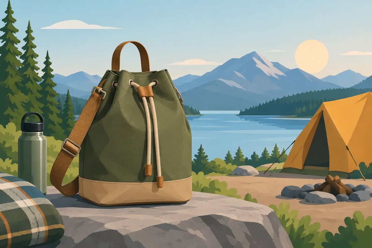 Why a Bucket Bag for Camping Earns Its Place