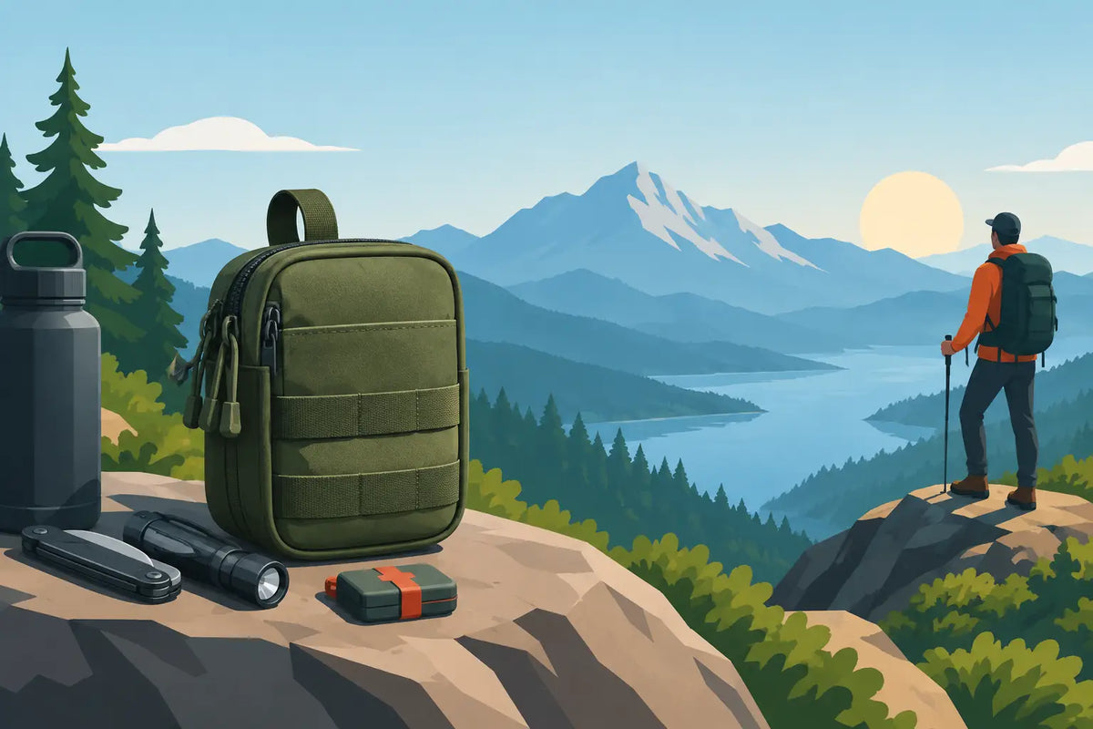 EDC Pouch for Hiking: Carry Less, Reach More