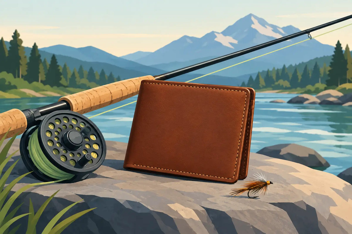 A Leather Fly Fishing Wallet for the Long Haul