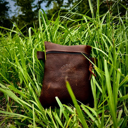 Kodiak Leather Traditional Medium EDC Pouch Bushcraft Survival Camping Possibles Dopp Grooming