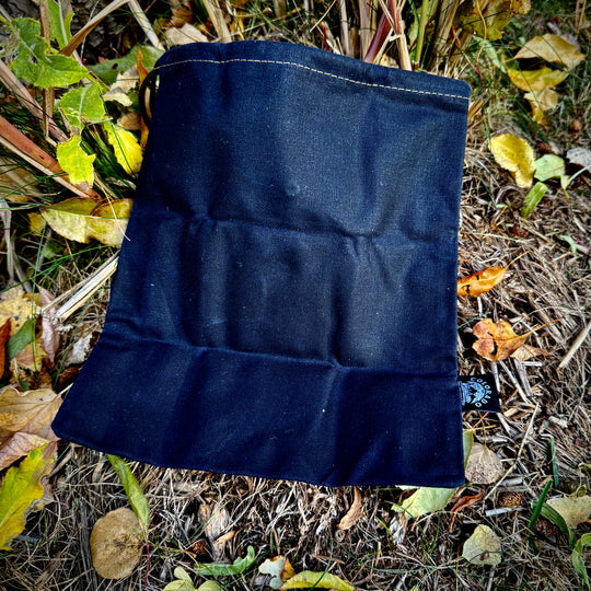 Genuine Leather Foraging Pouch / Dump Sack / Extra Pocket