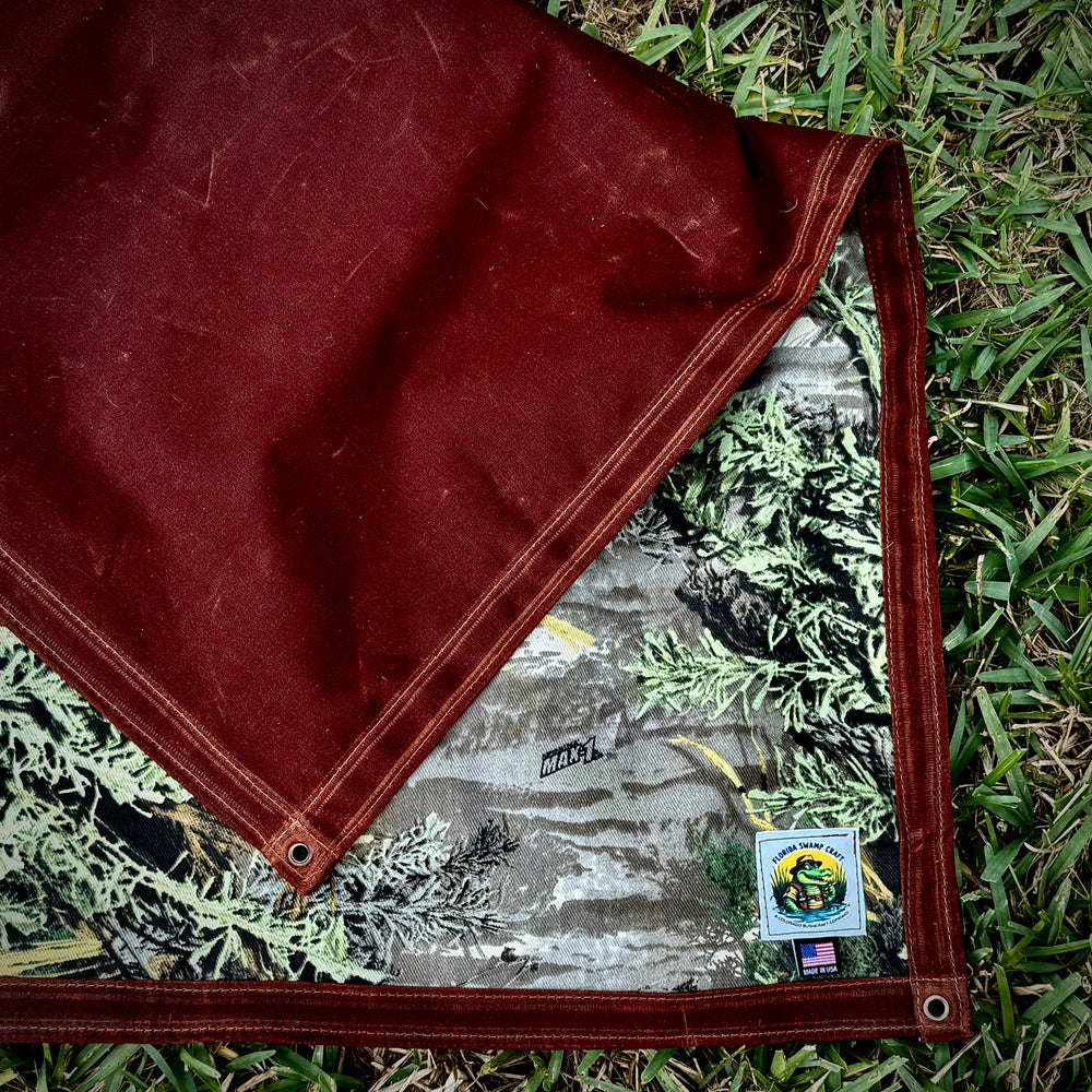 Extra Large Waxed Canvas & Realtree Max-1 Lined Groundcloth (Copy)