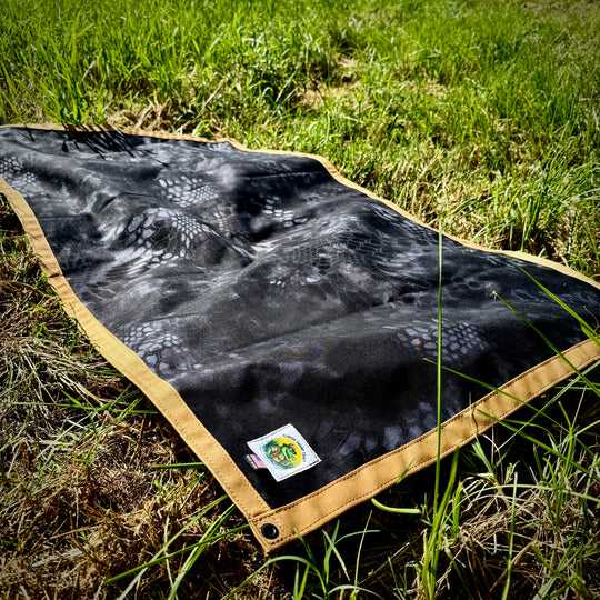 Medium Waxed Canvas and Cordura Lined Ground Cloth