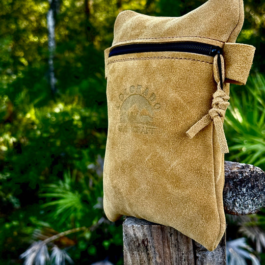 Deer Skin Traditional Medium EDC Pouch Bushcraft Survival Camping Possibles Dopp Grooming