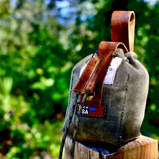 Special Edition Waxed Canvas Camo Pouch (Ranger Tan)