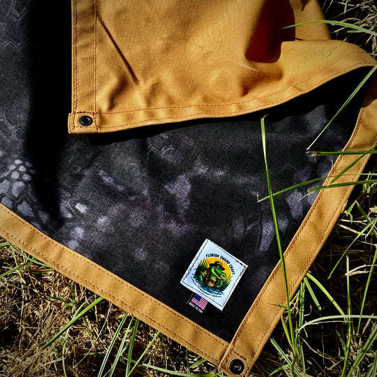 Medium Waxed Canvas and Cordura Lined Ground Cloth