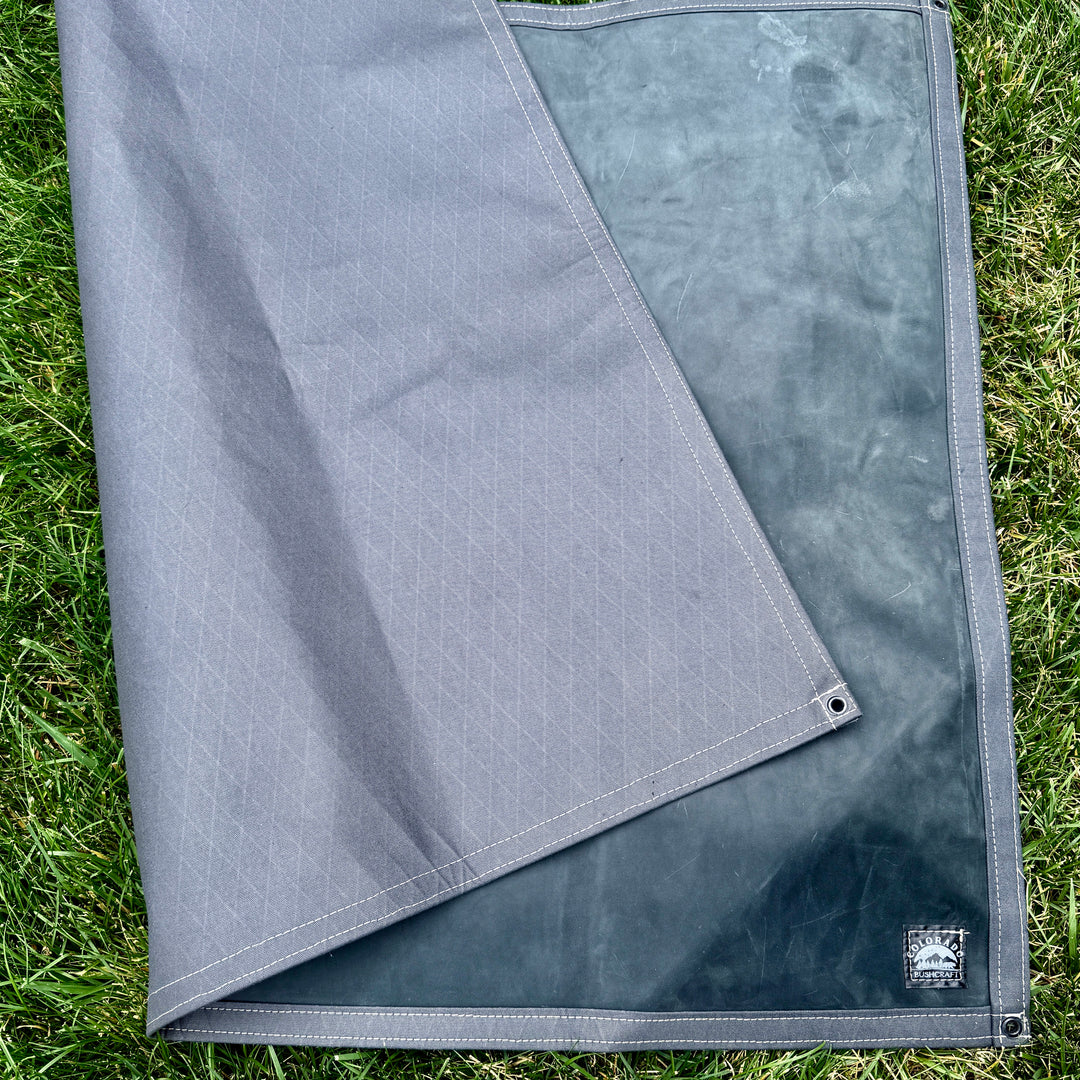Large Cordura X-Pac and Leather Lined Groundcloth
