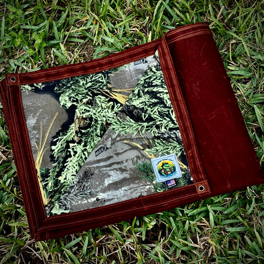 Extra Large Waxed Canvas & Realtree Max-1 Lined Groundcloth (Copy)