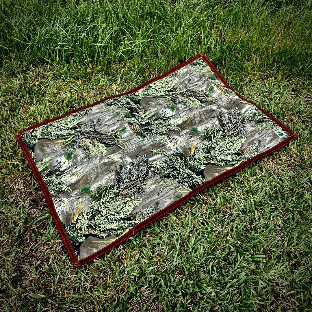 Extra Large Waxed Canvas & Realtree Max-1 Lined Groundcloth (Copy)