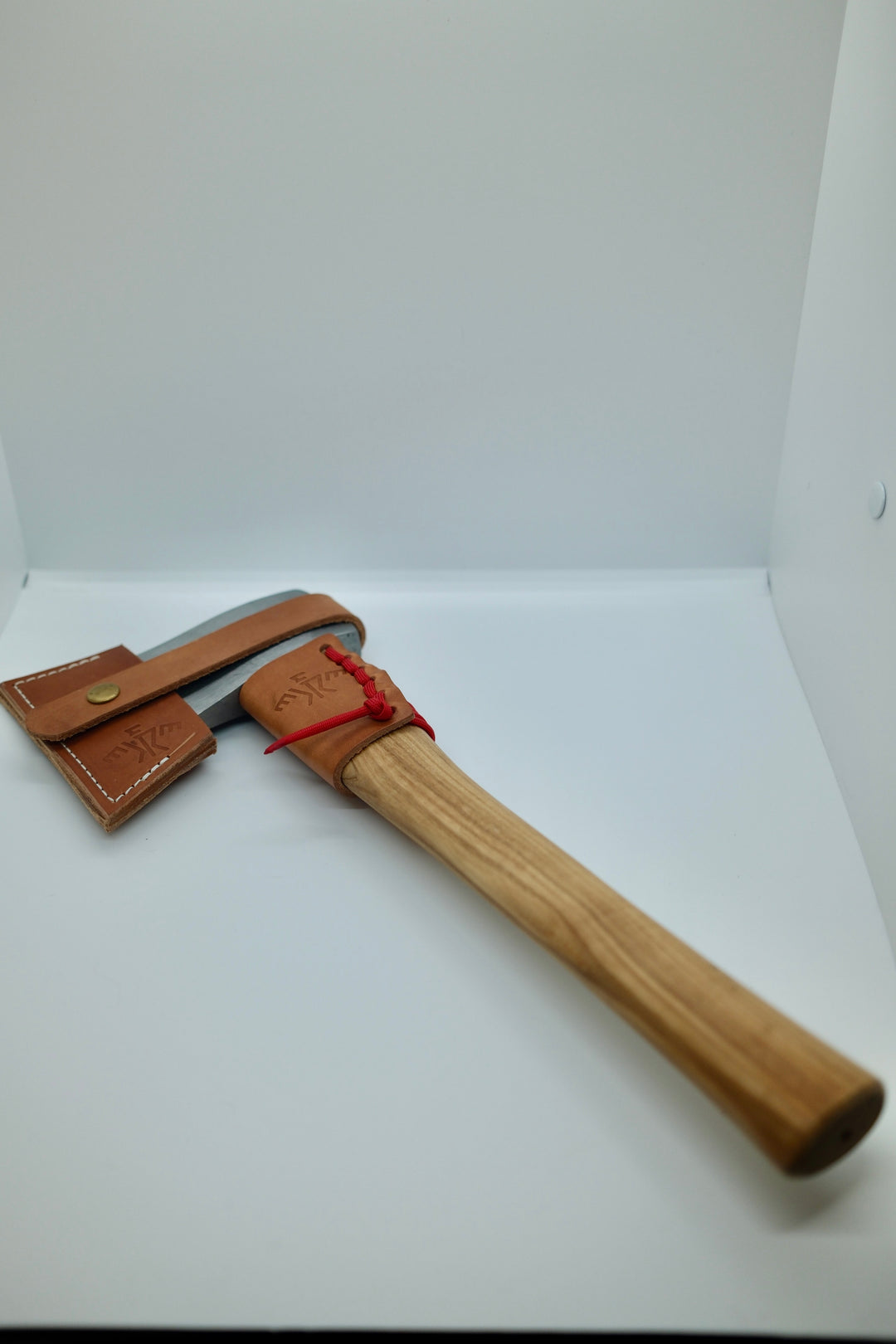 Creek Stewart ThunderAxe with Leather Sheath and Grip