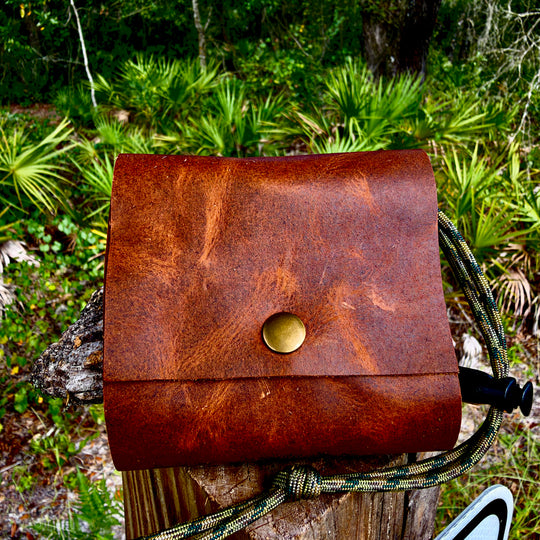 Genuine Leather Foraging Pouch / Dump Sack / Extra Pocket