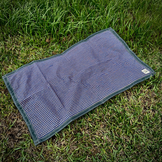 Large Waxed Canvas and 100% Pendleton Wool Lined Bushcraft Ground Cloth