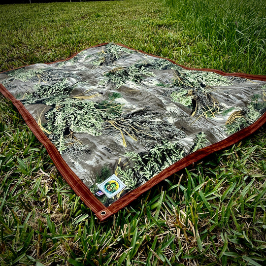 Extra Large Waxed Canvas & Realtree Max-1 Lined Groundcloth (Copy)