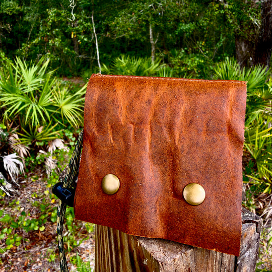 Genuine Leather Foraging Pouch / Dump Sack / Extra Pocket