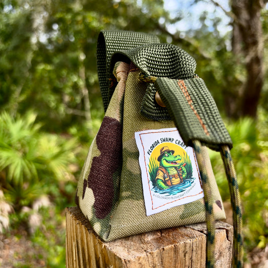 Special Edition Woodland Camo Gem Pouch