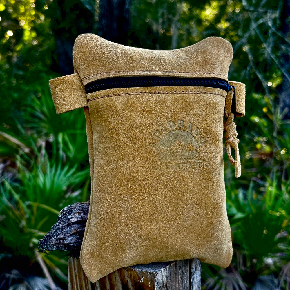 Deer Skin Traditional Medium EDC Pouch Bushcraft Survival Camping Possibles Dopp Grooming
