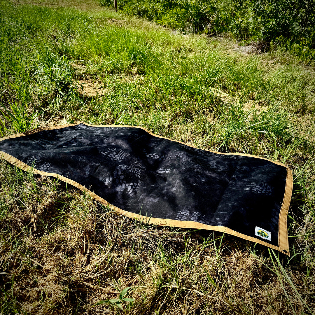 Medium Waxed Canvas and Cordura Lined Ground Cloth