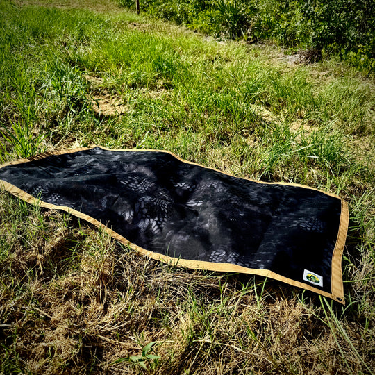 Medium Waxed Canvas and Cordura Lined Ground Cloth