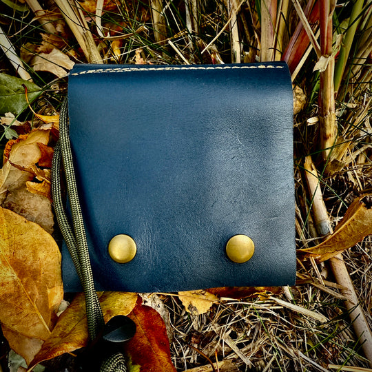 Genuine Leather Foraging Pouch / Dump Sack / Extra Pocket