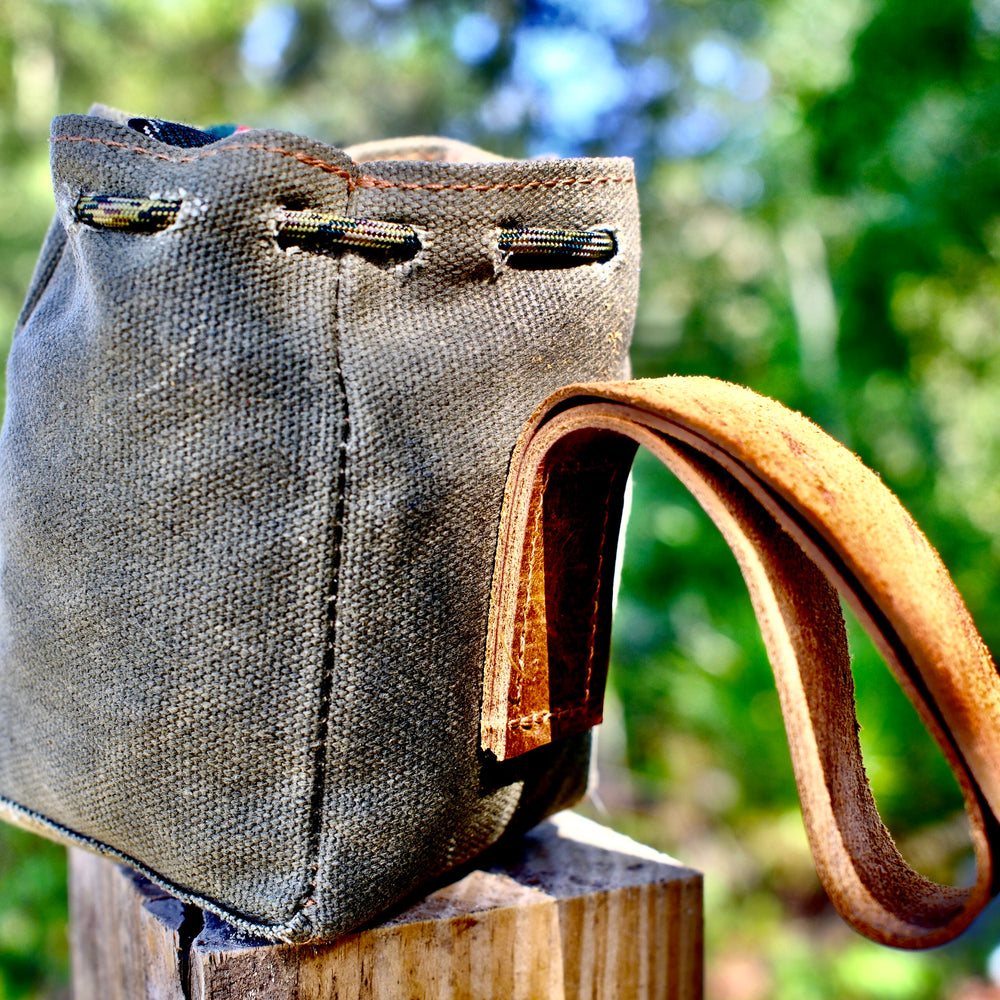 Special Edition Waxed Canvas Camo Pouch (Ranger Tan)
