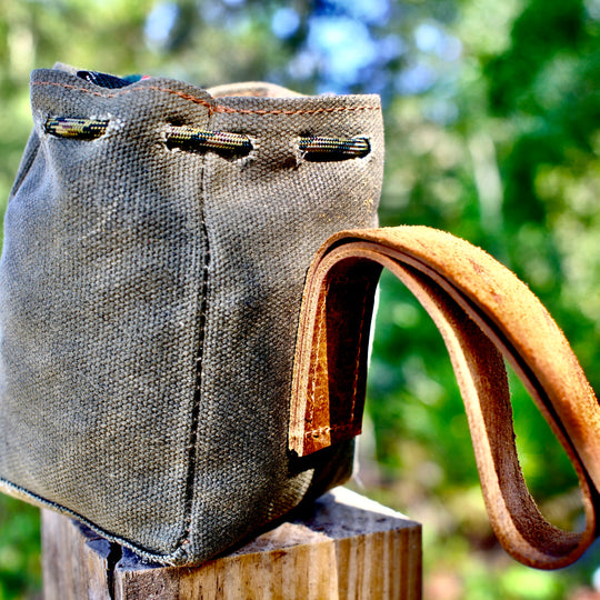 Special Edition Waxed Canvas Camo Pouch (Ranger Tan)