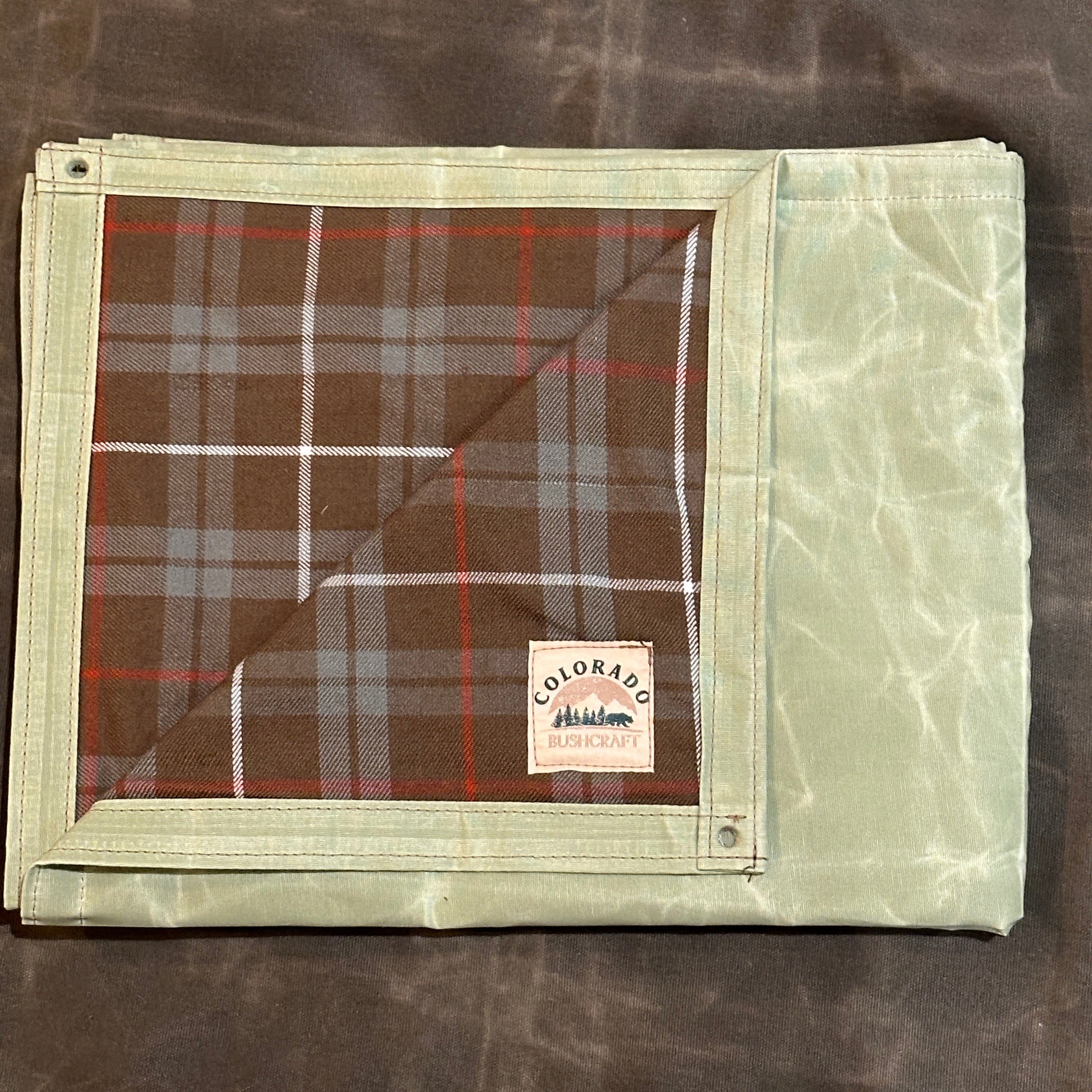 Waxed canvas picnic blanket clearance