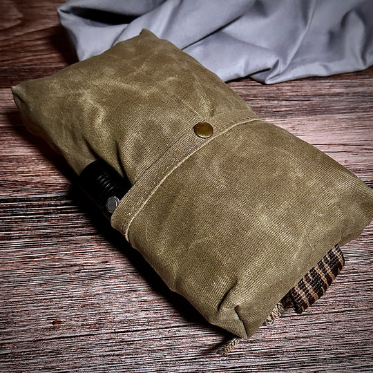 Wallaby Box Pouch Bushcraft Survival Camping Possibles Dopp Grooming (Various Colors)