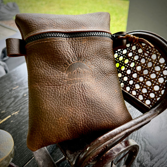 Kodiak Leather Traditional Medium EDC Pouch Bushcraft Survival Camping Possibles Dopp Grooming