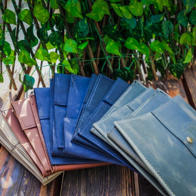 Leather Snap Pouch