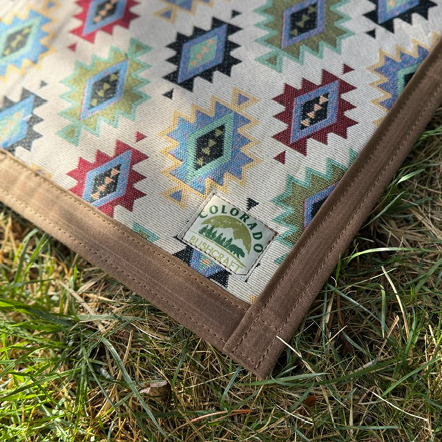 Extra Large Waxed Canvas and Aztec Bushcraft Print Cooshun