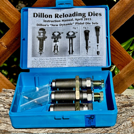 Dillon Precision 10839 Three Die Set 223 .223 REM Steel Rifle 5.56x45 3 Dieset