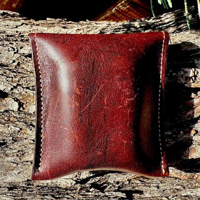 Small Leather Spice Pouch (w/ Bottles)
