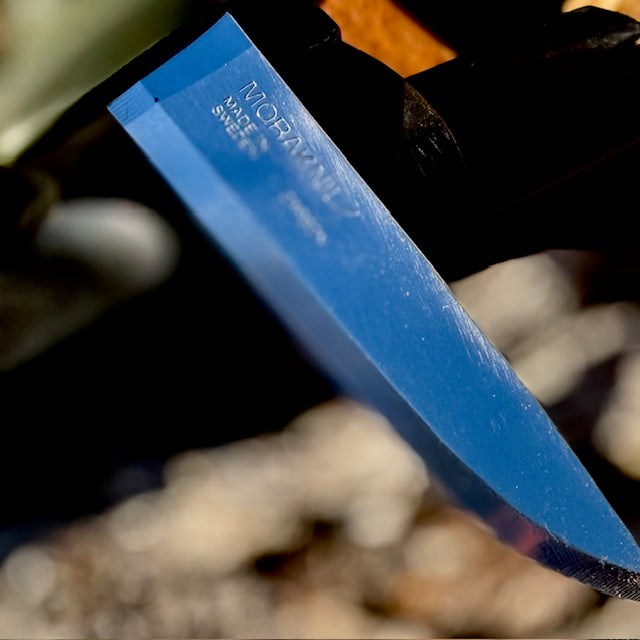 Morakniv Craftline Basic 511 High Carbon Steel Fixed Blade Utility Knife and Combi-Sheath, 3.6-Inch Blade