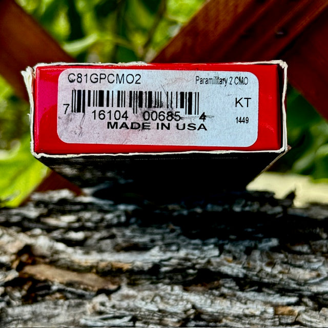 NIB Spyderco C81GPCMO2 Para Military® 2  Digicam