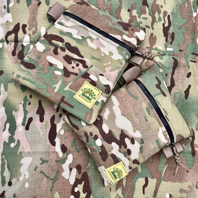 Desert Storm Extra Large Camoflauge Grandcloth and EDC Pouch Bundle