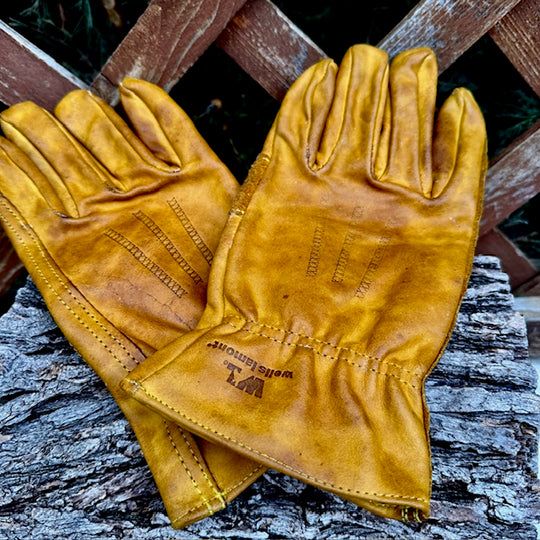 Wells Lamont Oiled and Waxed Cowhide Ranch Gloves (Size: Small)