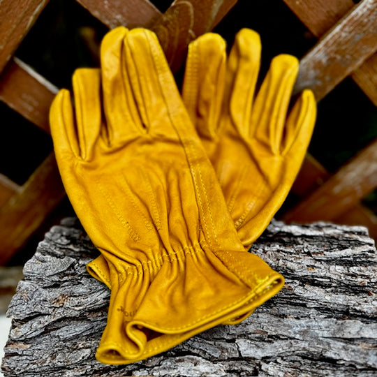 Wells Lamont Piled and Waxed Cowhide Ranch Gloves (Size: Small)