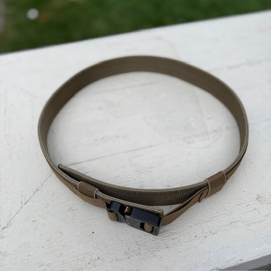 Coyote Tan Carry Belt with Cobra Buckle (Sime Small 30-33)