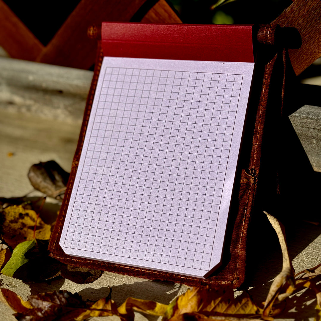 Waxed Canvas Top Flip Field Notebook