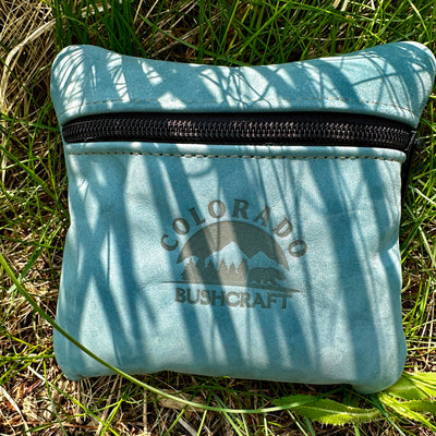 Premium Leather Traditional Small EDC Pouch Bushcraft Survival Camping Possibles Dopp Grooming