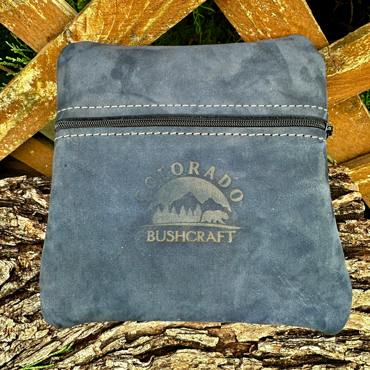 Premium Leather Traditional Small EDC Pouch Bushcraft Survival Camping Possibles Dopp Grooming