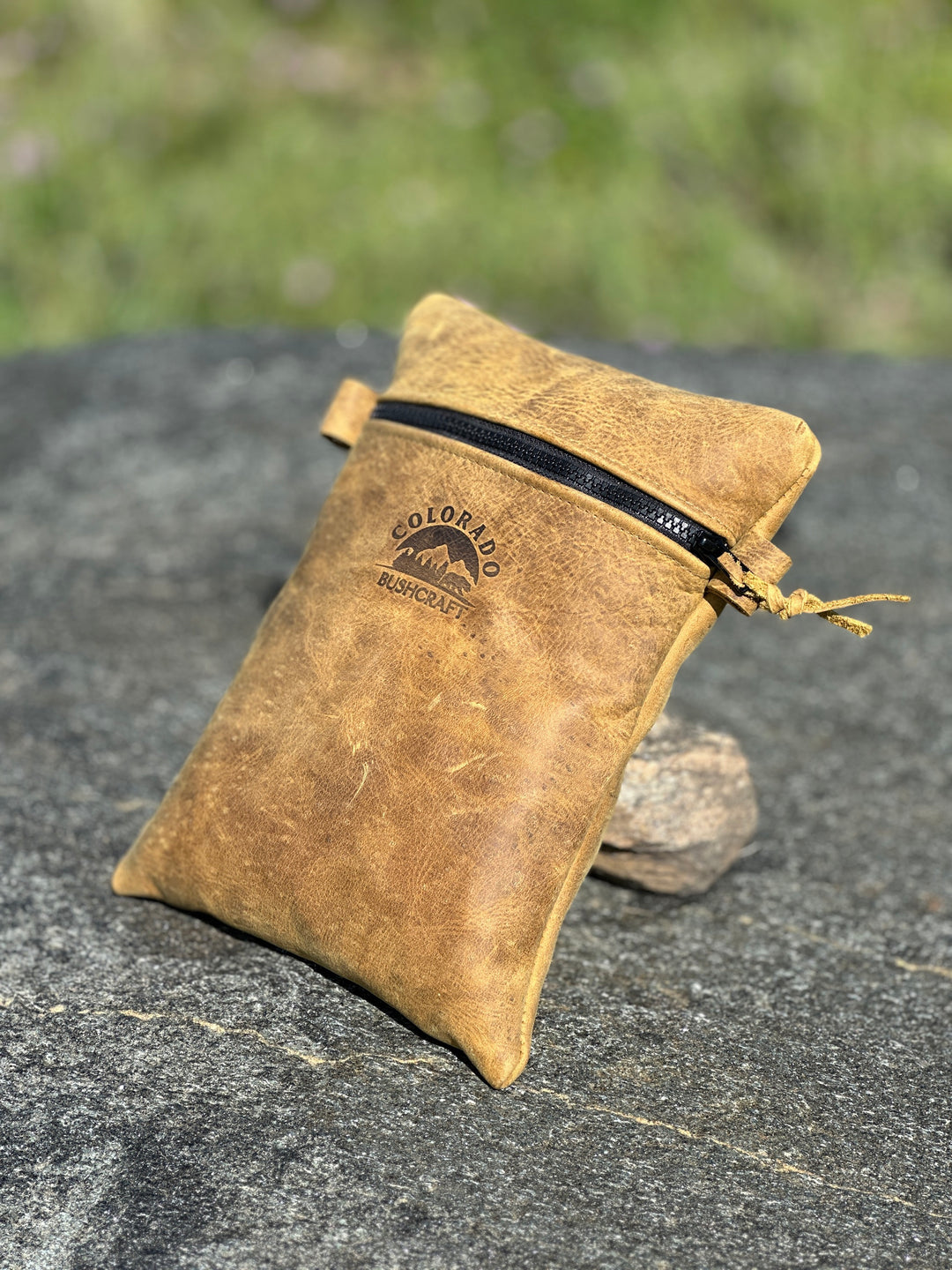 Crazy Horse Vintage Leather Traditional Large EDC Pouch Bushcraft Survival Camping Possibles Dopp Grooming
