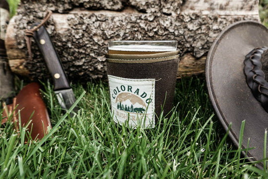 Bushcraft Waxed Canvas Can Cosy Cooler Coozie Cozy Insulated (Various Colors) - Colorado Bushcraft