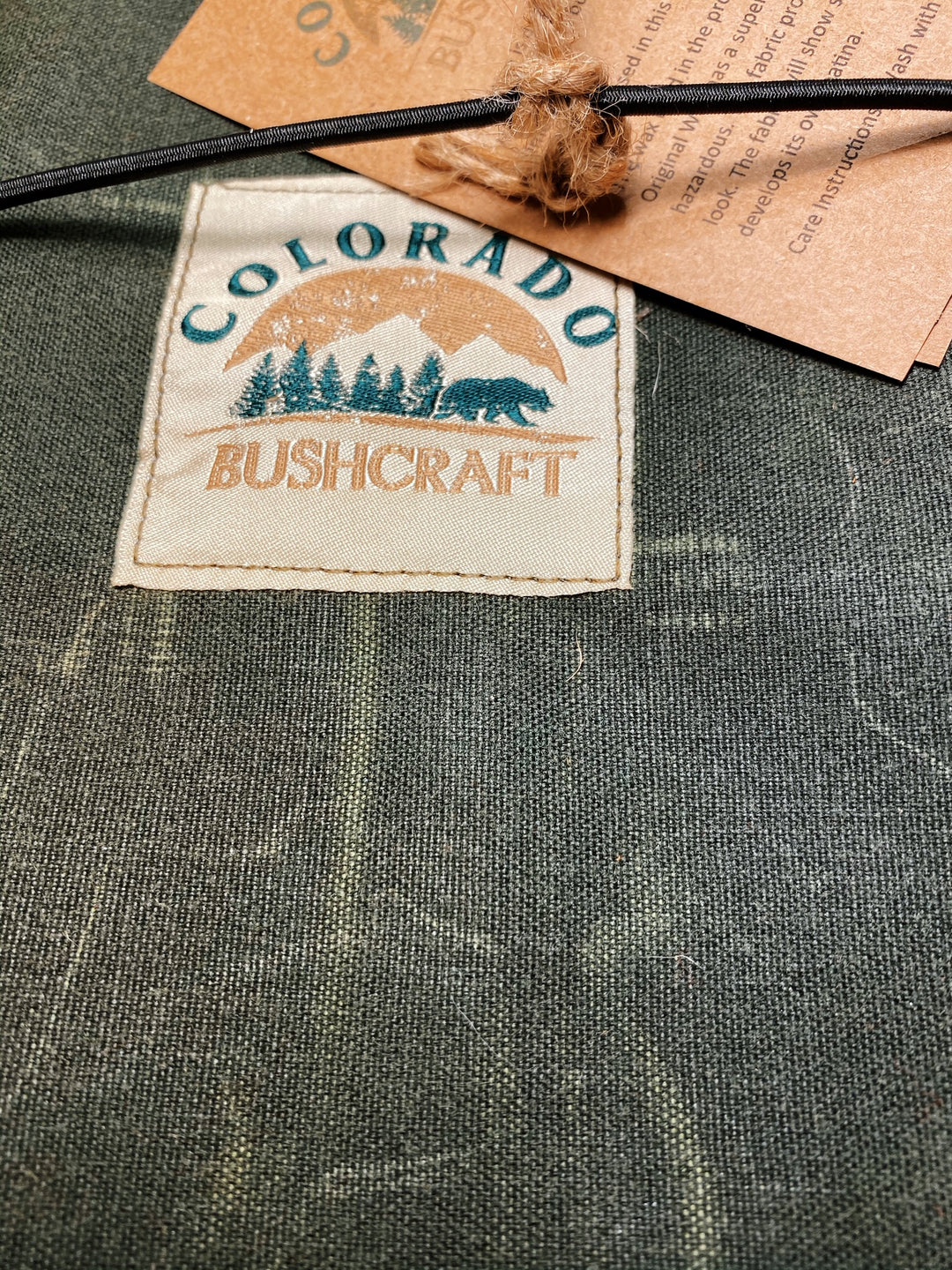 Handmade Waxed Canvas Bushcraft Tool Roll Survival Camping Fire Kit Woodworking (Various Colors) - Colorado Bushcraft