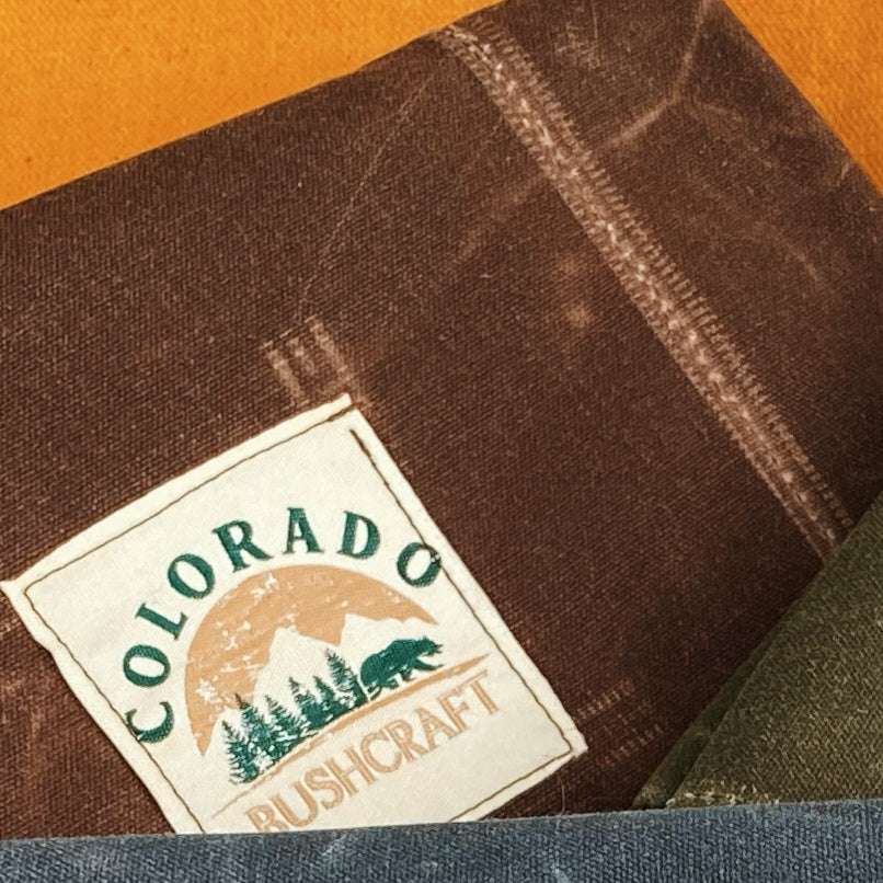 Medium Deluxe Waxed Canvas Bushcraft Ground Cloth (Various Colors) - Colorado Bushcraft
