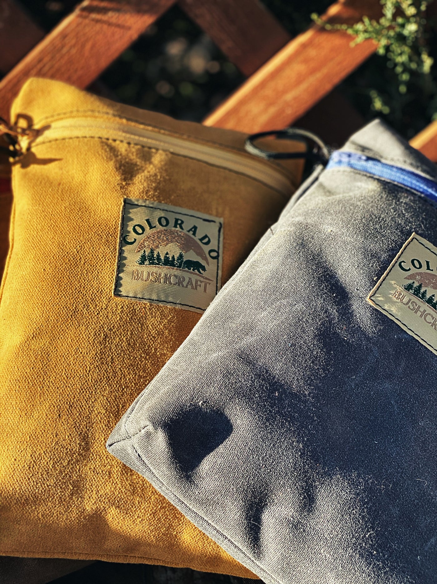 Handmade Waxed Canvas Old World EDC Pouch Bushcraft Survival Camping Possibles Dopp Grooming (Various Colors) - Colorado Bushcraft